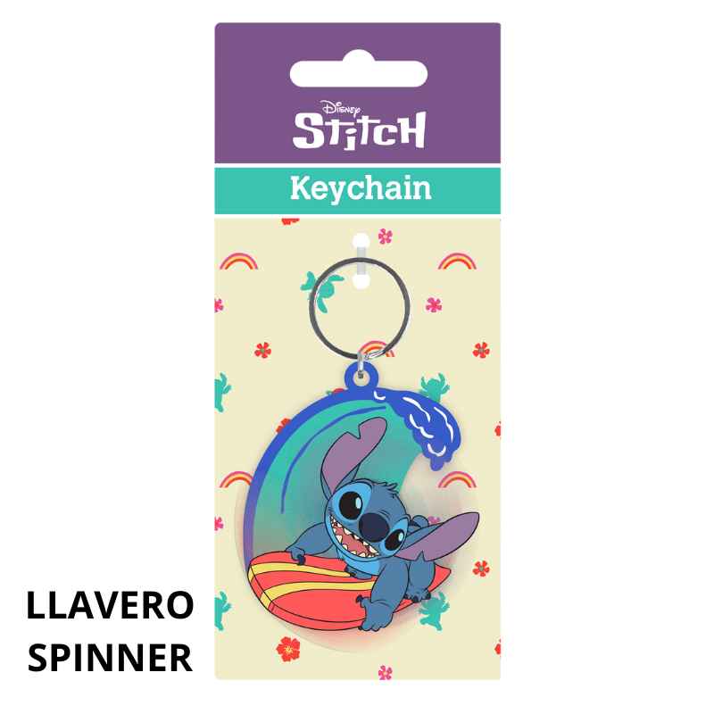 LILO & STITCH - LLAVERO SPINNER LILO