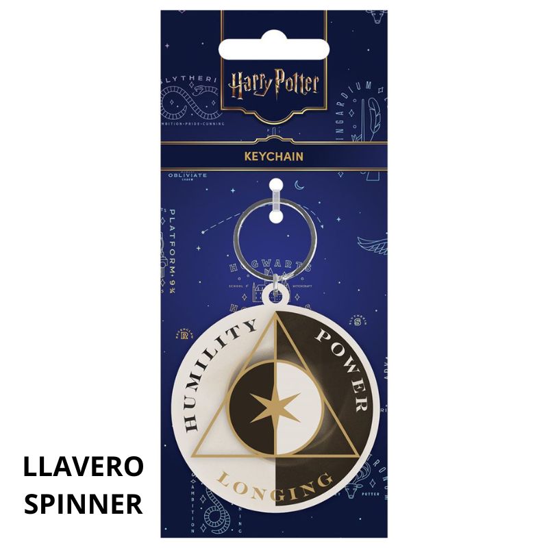 HARRY POTTER - LLAVERO SPINNER RELIQUIAS DE LA MUERTE