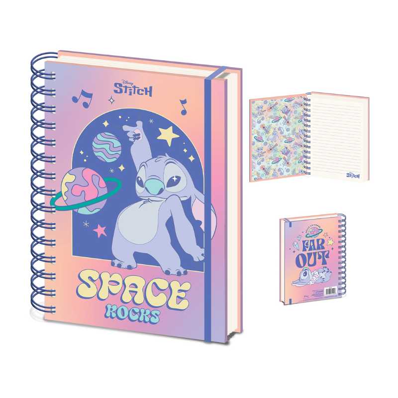 LILO & STITCH - CUADERNO A5 PLANETARY
