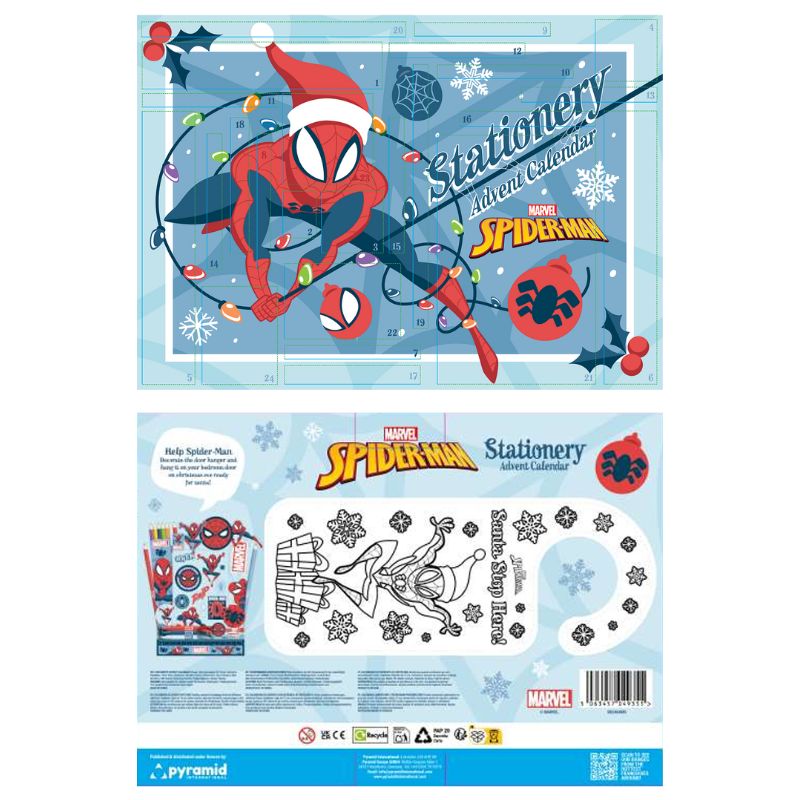 SPIDER-MAN - CALENDARIO DE ADVIENTO 1-24