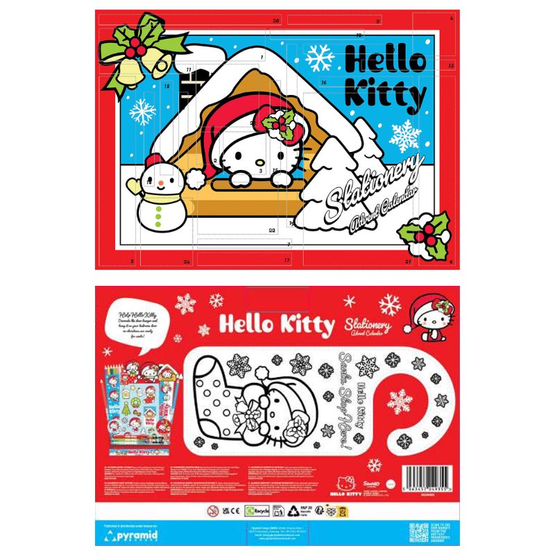 HELLO KITTY - CALENDARIO DE ADVIENTO 1-24