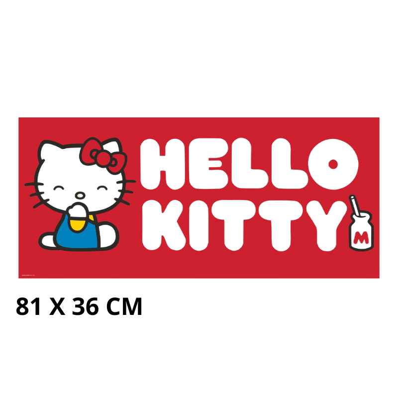 HELLO KITTY - ALFOMBRILLA XL 81X36