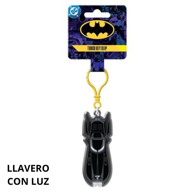 BATMAN - LLAVERO LINTERNA BATMOBILE