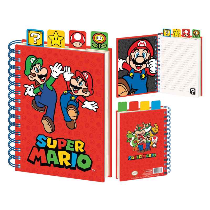 SUPER MARIO - CUADERNO DE PROYECTOS A5