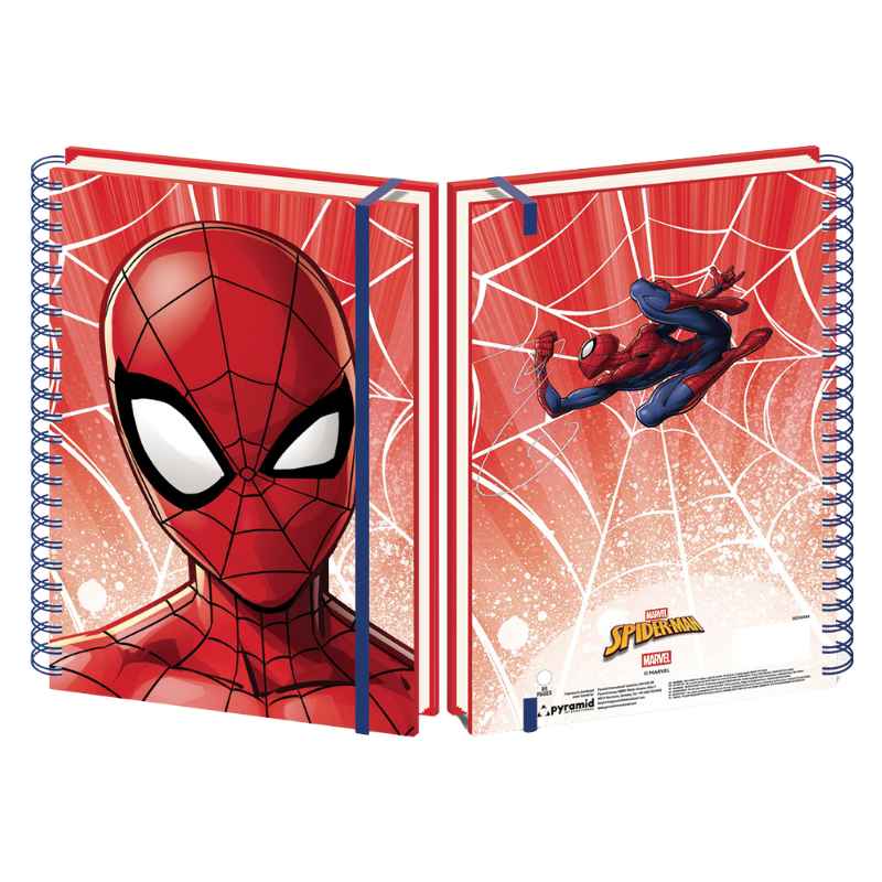 SPIDER-MAN - CUADERNO A4 EN ESPIRAL SPIDER-MAN