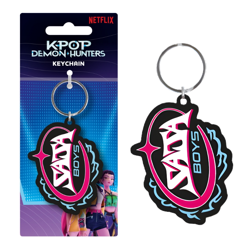 KPOP DEMON HUNTERS - LLAVERO PVC SAJA BOYS