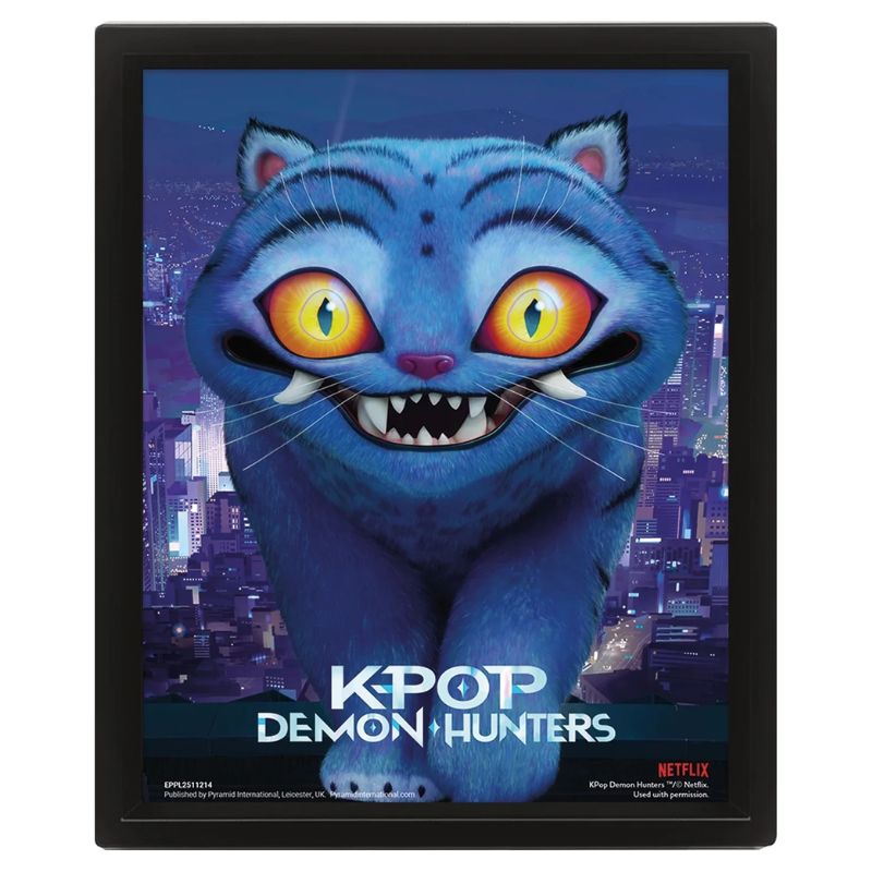 KPOP DEMON HUNTERS - PÓSTER 3D DERPY