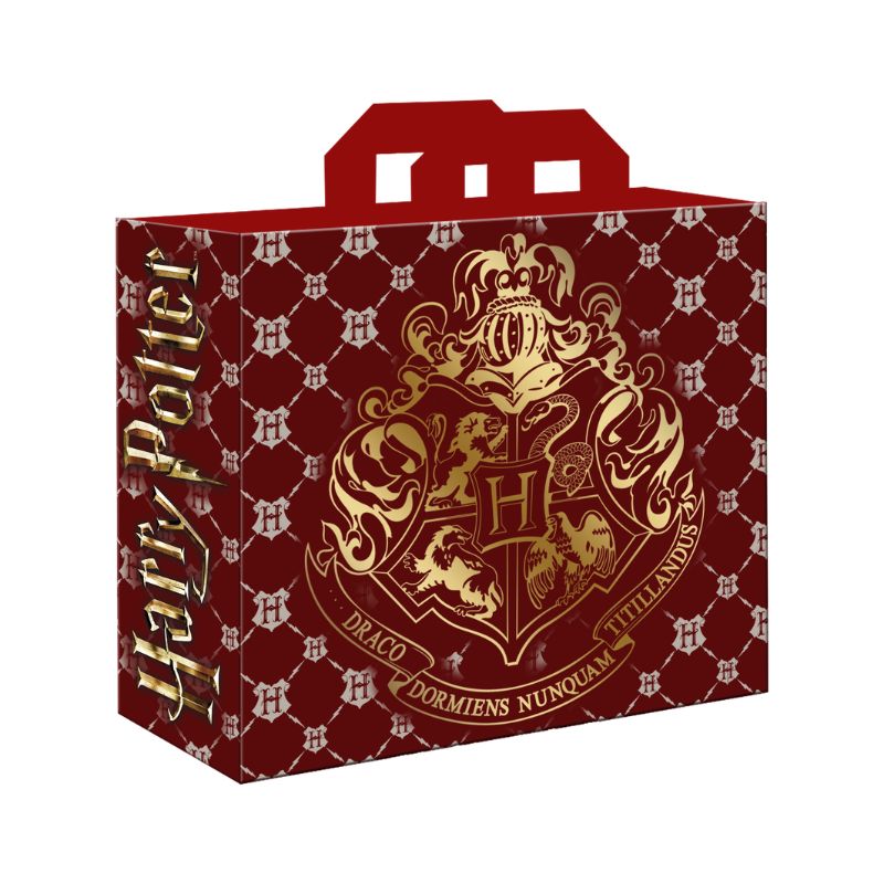 HARRY POTTER - BOLSA DE RAFIA HOGWARTS