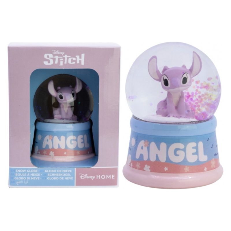 LILO & STITCH - GLOBO DE NIEVE ANGEL EN ESTUCHE