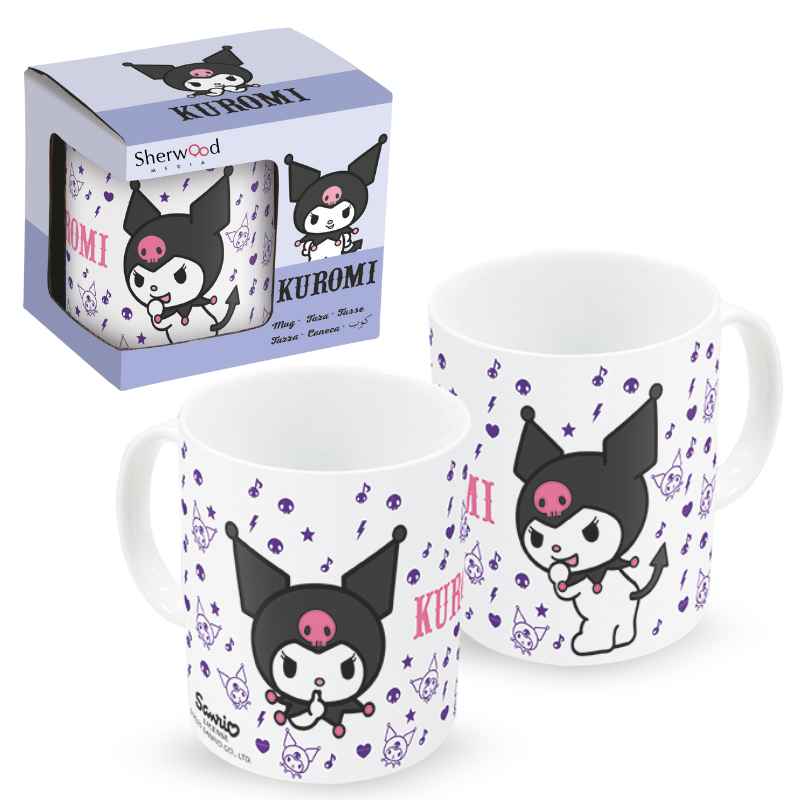KUROMI - TAZA DE 325 ML BLANCA