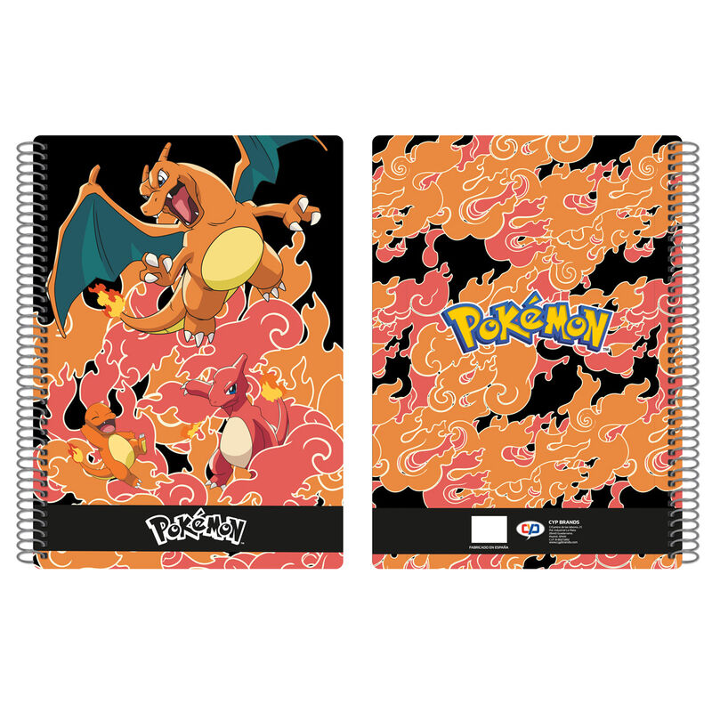 POKÉMON - CUADERNO A4 CHARMANDER