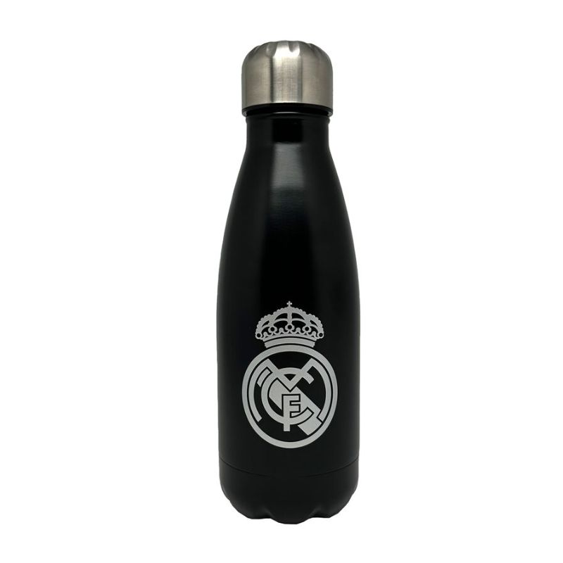 REAL MADRID - BOTELLA NEGRA DE ACERO 550ML