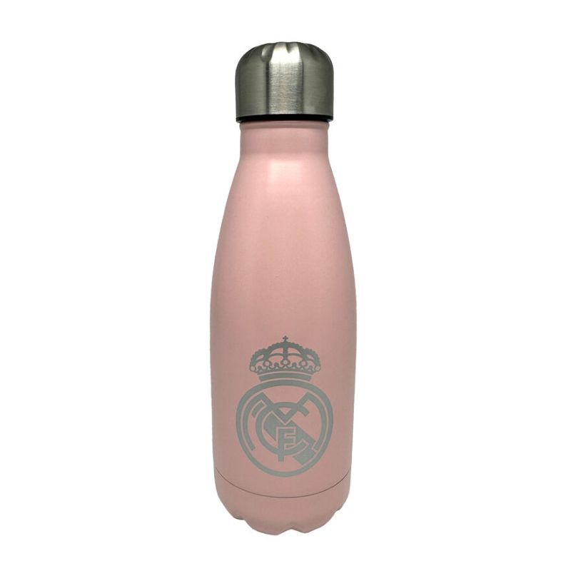 REAL MADRID - BOTELLA ROSA DE ACERO 550ML