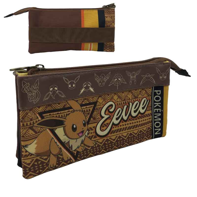 POKÉMON - PORTATODO TRIPLE EEVEE