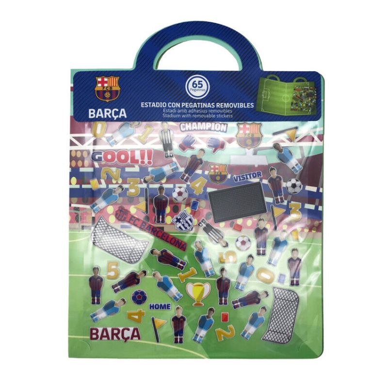 F.C BARCELONA - PEGATINAS REMOVIBLES CAMPO DE FUTBOL