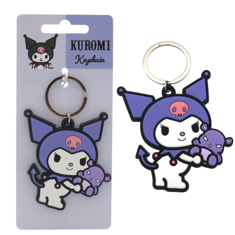 KUROMI - LLAVERO GOMA OSO