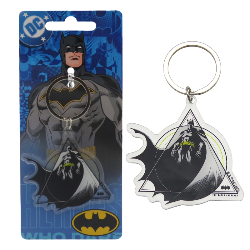 BATMAN - LLAVERO METACRILATO TRIÁNGULO