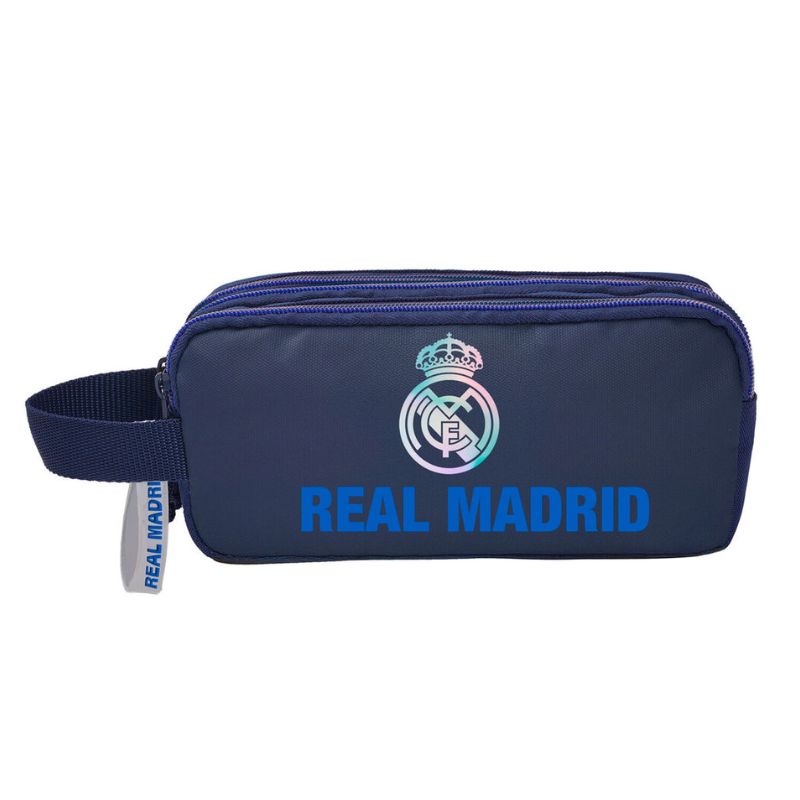 REAL MADRID - PORTATODO TRIPLE TRES CUERPOS CON ESCUDO HOLOGRAMA