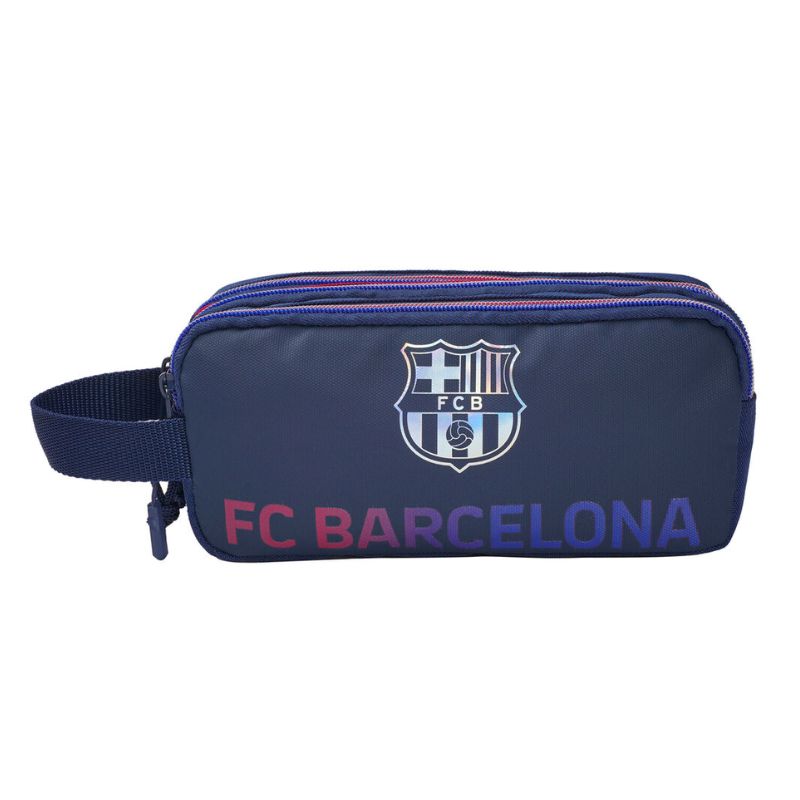 F.C BARCELONA - PORTATODO TRIPLE TRES CUERPOS CON ESCUDO HOLOGRAMA