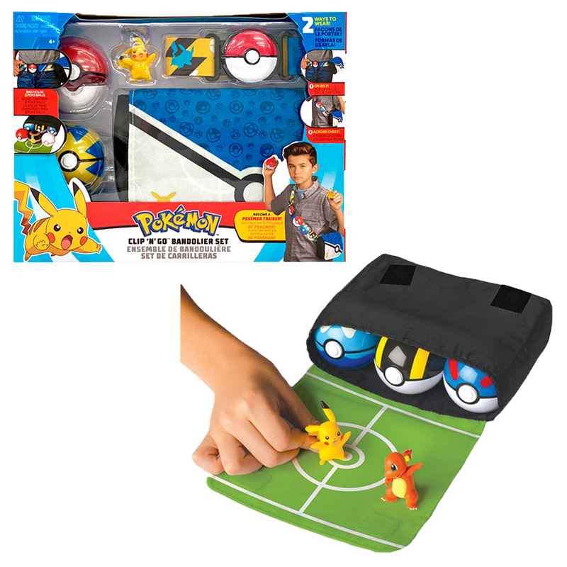 POKÉMON - SET DE BANDOLERA CLIP ´N´ GO