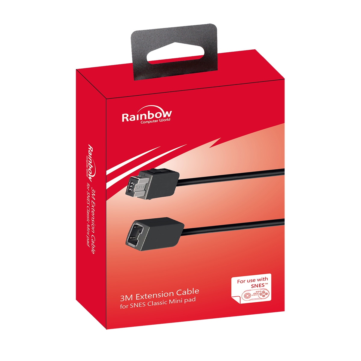 RAINBOW 3M EXTENSION CABLE [SNES]