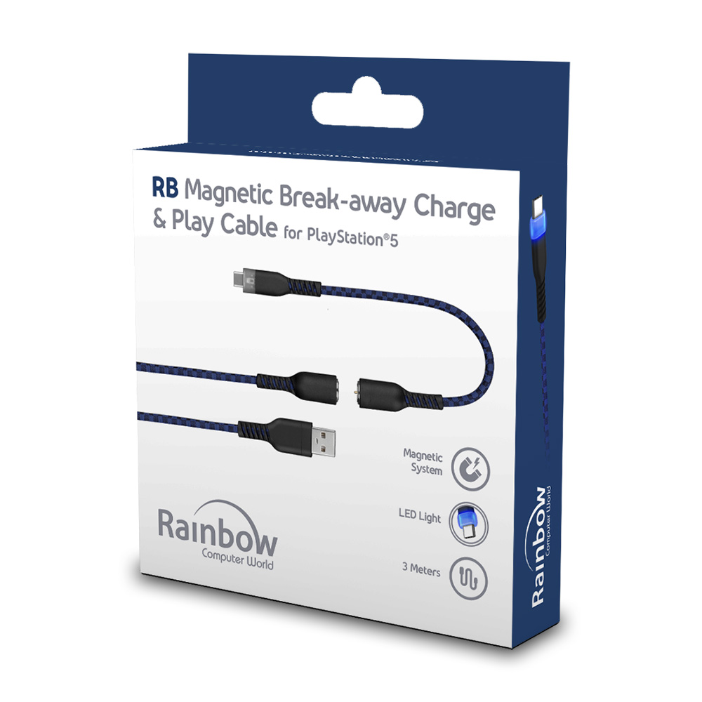 RB MAGNETIC BREAK-AWAY CHARGE & PLAY CABLE [PS5]